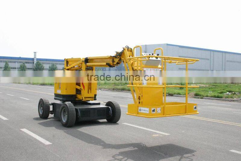 N. traffic 10m Articulated Boom Lift hanging work platform(ZZ10AC)