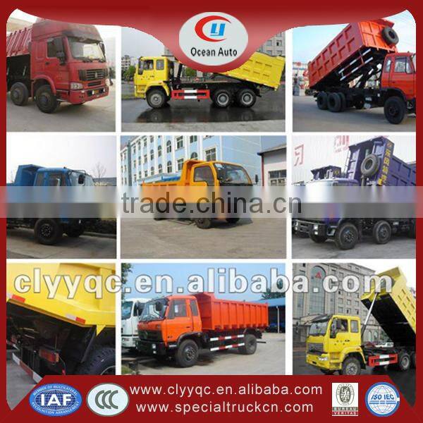 6*4 3 axle heavy dump trucks 5 ton dump truck for sale
