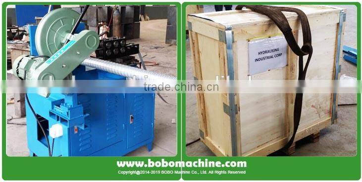 Metal spiral duct forming machine