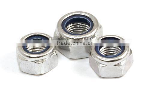 STAINLESS STEEL SQUARE NYLON INSERT LOCK NUTS WITH GOOD QUALITY