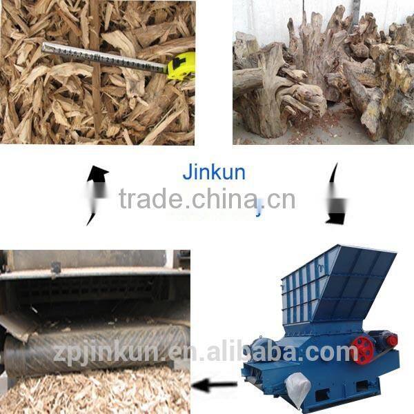 2017 jinkun Low motor power tree roots crushing machine