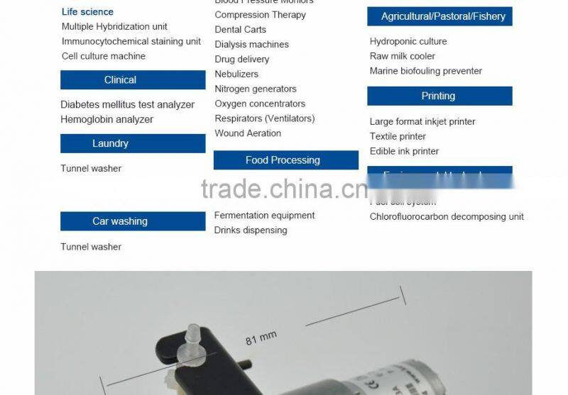 KCS model 12v/24v mini peristaltic pump with DC motor