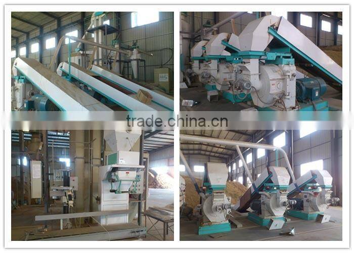 Long working time and good quality wood pellet manufacturing plant