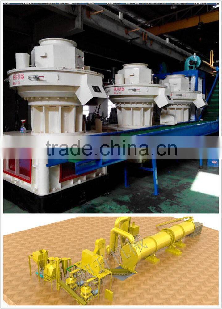 CSPL 2016 ECO conifer wood sawdust pellets line for sale