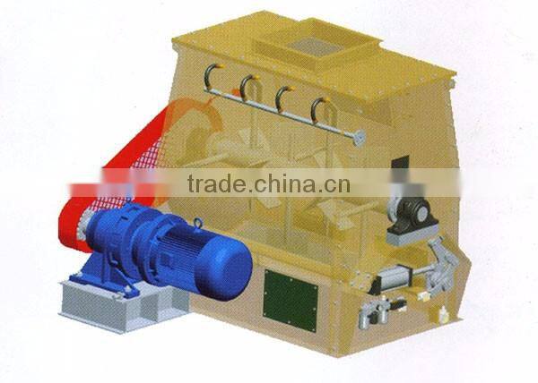 High efficient Animal Cattle double shaft feed mixer