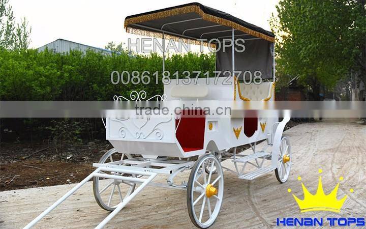 HENAN TOPS park horse carriage MC-11 for sale Tourist car