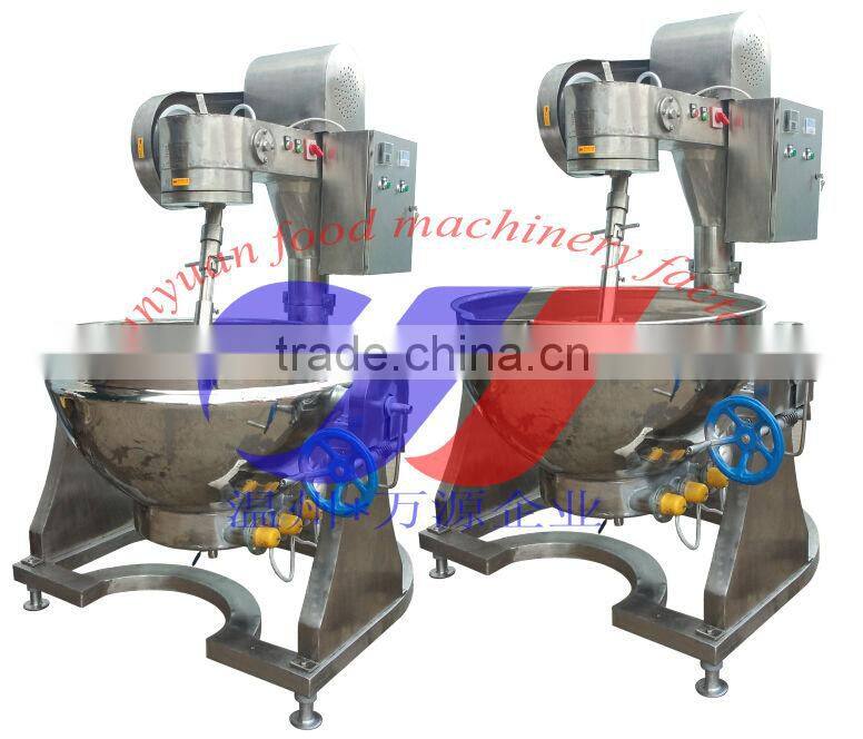 tomato paste jacketed kettle Planetary stirring jacketed pot