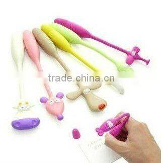 Cute Silicone Ballpoint Pen