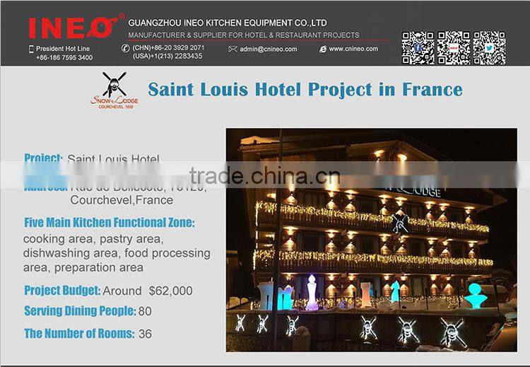INEO Successful Restaurant And Bar Project In Saint Louis Hotel Project in France