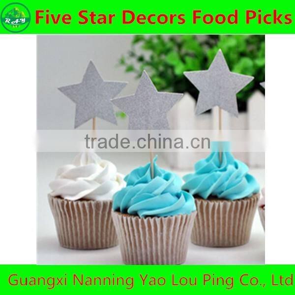 Customized Brand Flag Food Picks