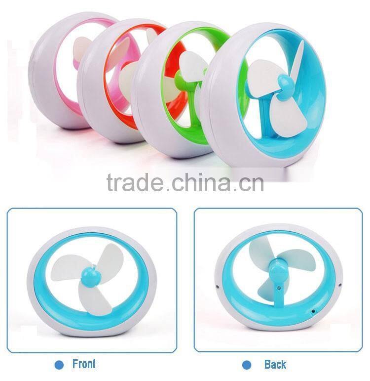 Factory supply desktop USB and battery power cooling fan