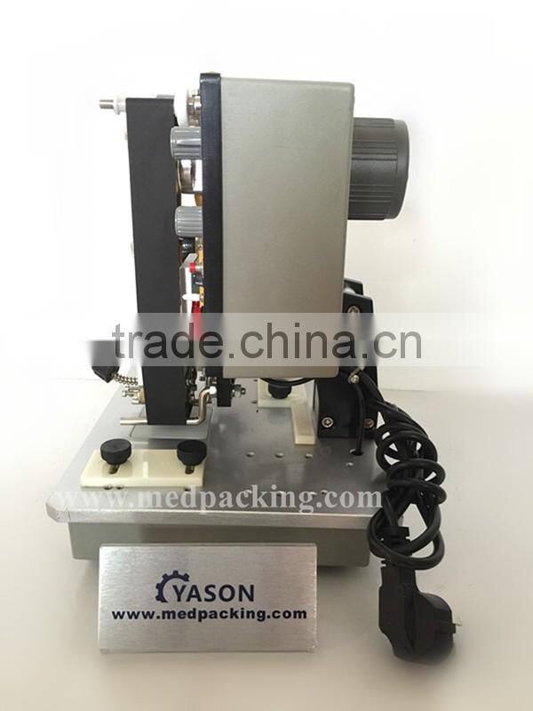 Hot stamp coding machine, ribbon coding machine,date printer on bag/film/paper sheet automatic printing