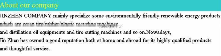 Used Tire Pyrolysis Machinery To Oil Refining from Tyre Waste/mazut refining