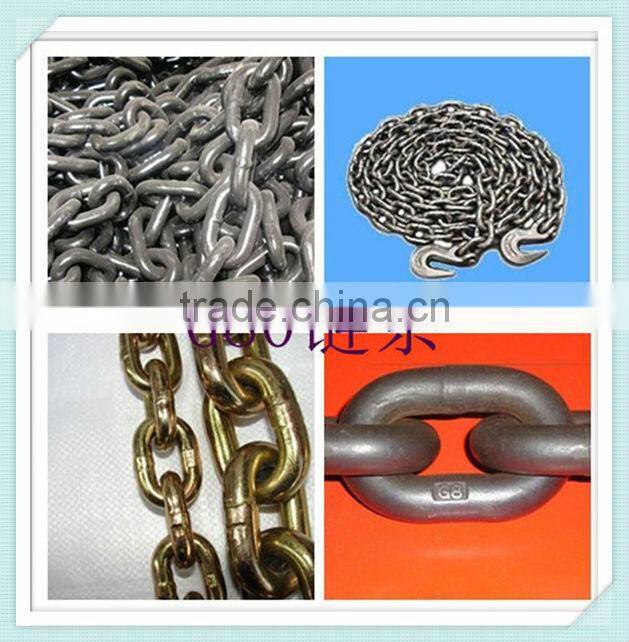 Ordinary mild carbon steel Zinc Plated Link Chain for lifting