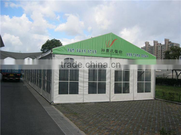 10m clear span aluminum frame structure gazebo garden tent restaurant marquee beer festival party canopy with transparent walls