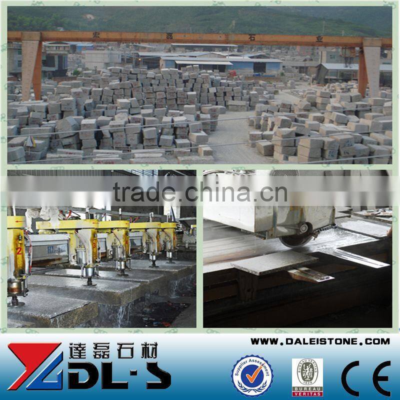 Chinese light grey granite G603 flower pot