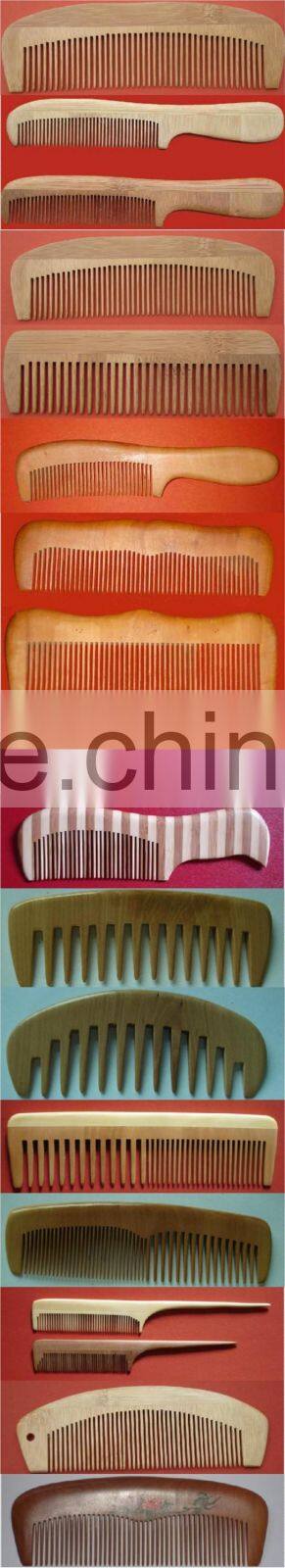 100%Nature Peach Wooden Combs 17.2*4.2