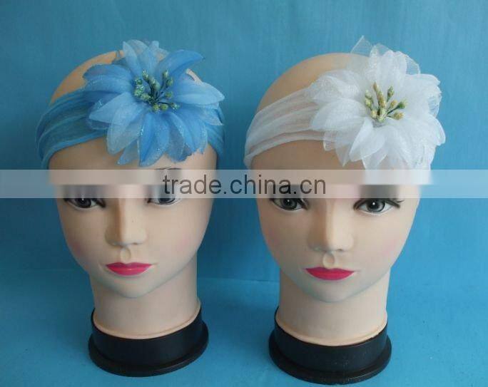 Fashion Adult Elastic Lily Flowers Headbands