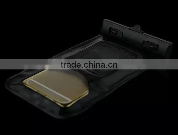 Hot Selling PVC Summer Swimming Mobile Phone Waterproof Bag, Universal Compass Waterproof Pouch For Smartphone 5.8"