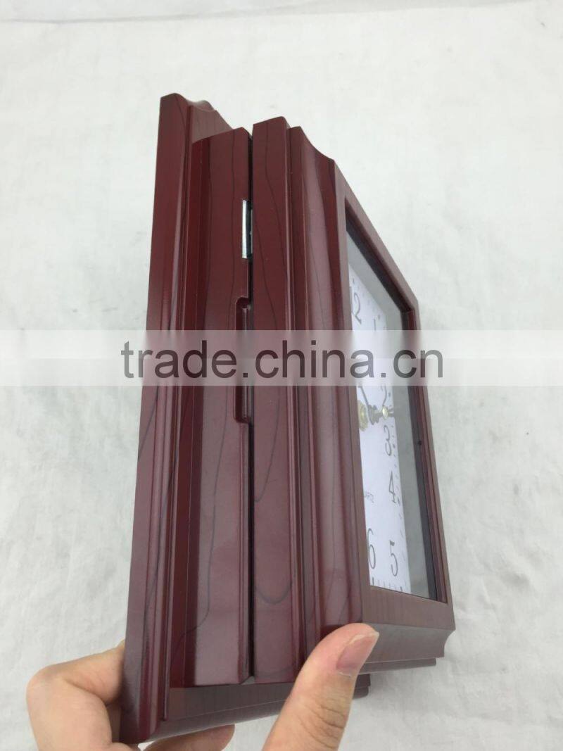 Wall clock with safe box for money/home clock/office clock