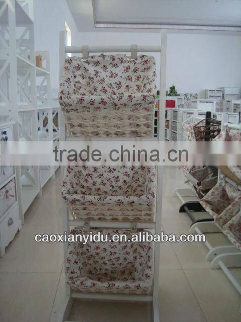 Wicker Pet Basket with Navy Pillow Woven Dog Basket and Bed Special and Warm Pet House