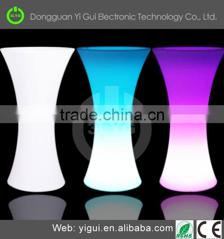 Plastic shell led lights dining table & commercial table led light