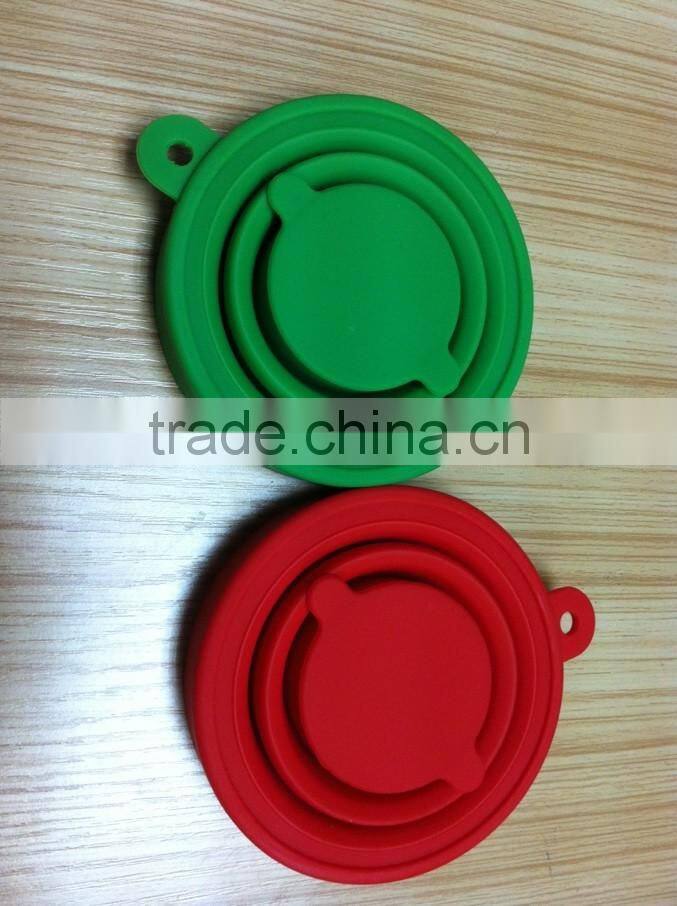 Silicone Tea Cup for Travelling /portable silicone cup with cup lid