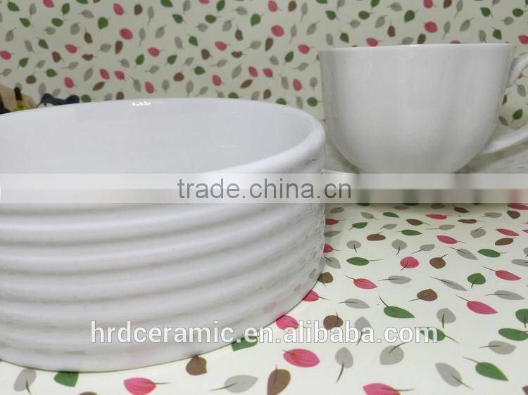 Stocked ceramic bowl stocked , wholesale bakeware ceramic bowl ,cheap bakeware porcelain bowl