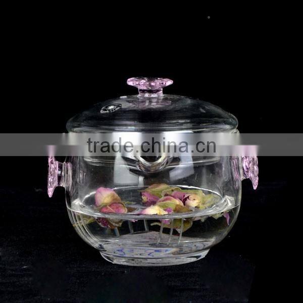 Perfect Design Double Wall Lid Tea Infuser Water Drinking Glass Tumbler - 10oz 300ml