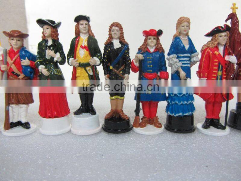 Novelty Terra Cotta Warriors theme chess sets manufacturer