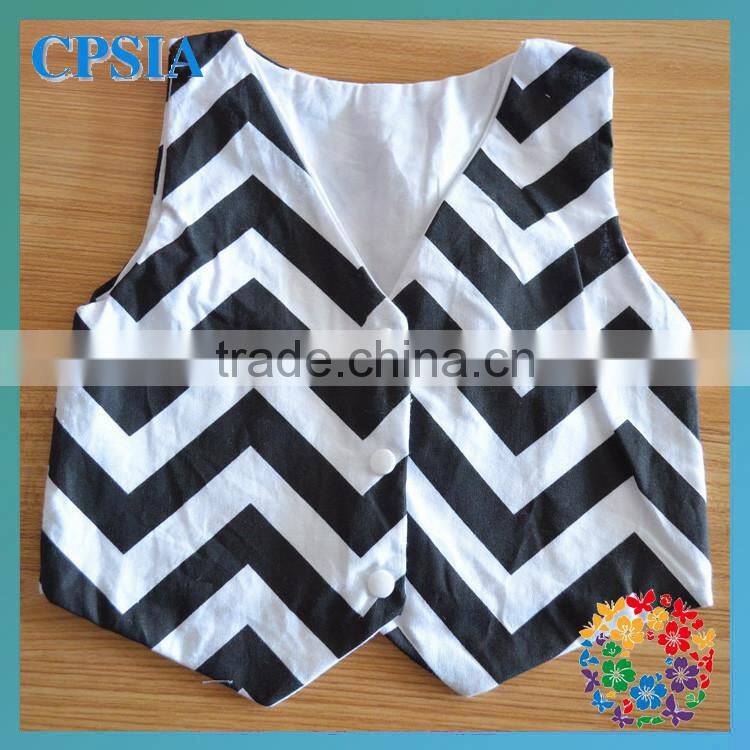 New arrival chevron newborn baby cotton vest baby vest
