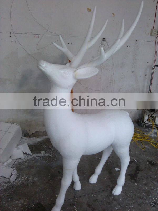 Large frp christmas deer