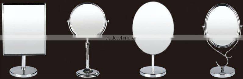 Newest modern Hotel Bathroom table mirror /cosmetic mirror