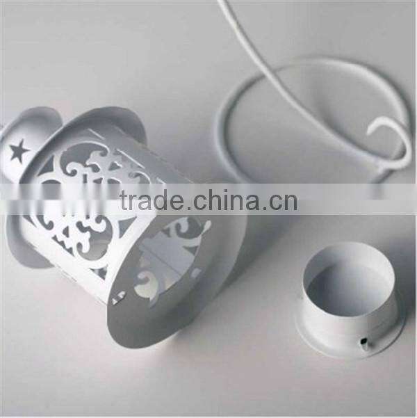 Metal antique birdcage candle holder