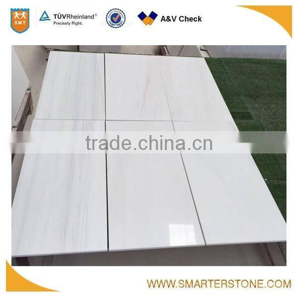 12x12 turkey white cheap marble tile for USA market