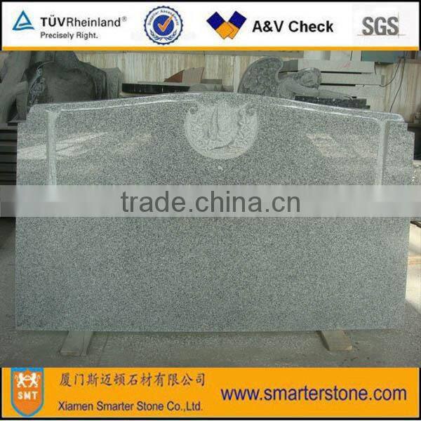 New Style Blank Tombstone Gravestone Granite Monument for Grave Decorations