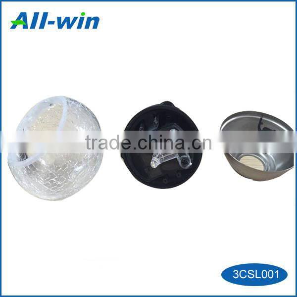 Garden lightening decoration waterproof color change portable LED crack solar light