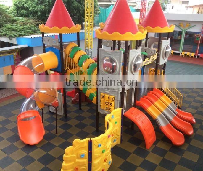 Castle Themed Playground Setused Outdoor Playground Equipment For Sale LT-2044F