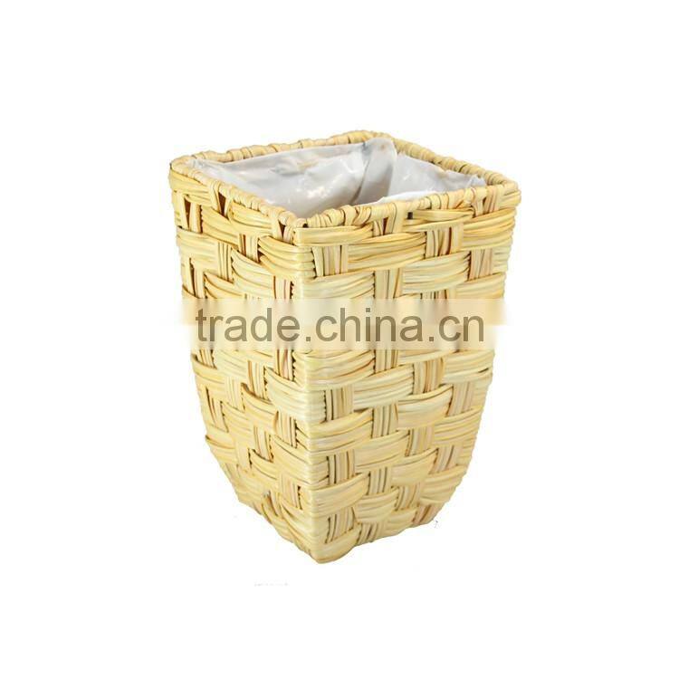 Garden Handmade Rattan Basket Flower Pots Size L/M/S