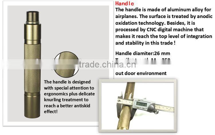 2015 New Concept Outdoor Multifuction Automotive Tools with Shovel Knife Hammer and Hoe