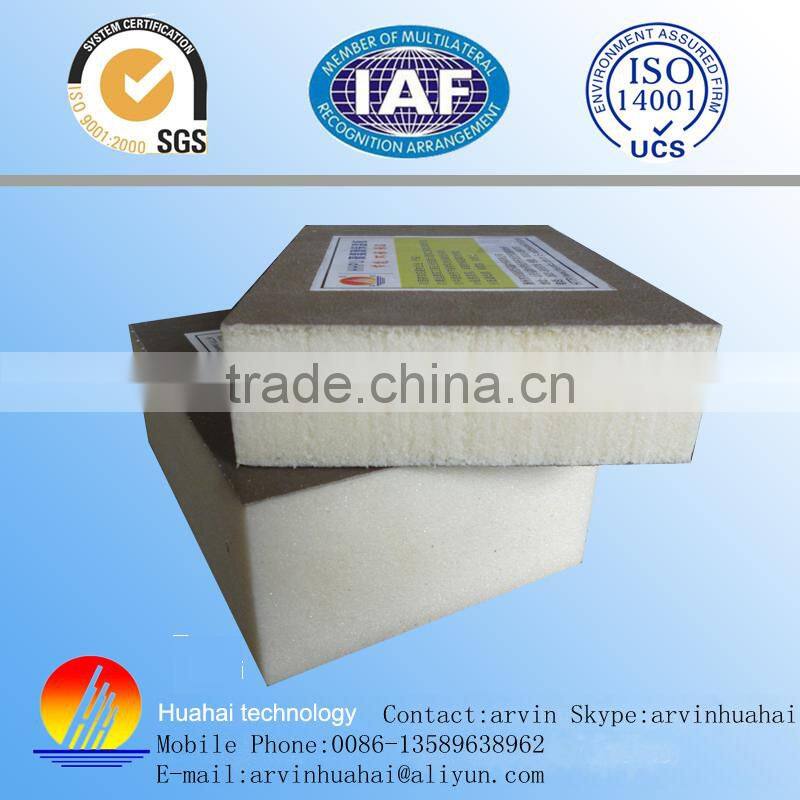 decorative exterior wall panel/pu sandwich panel for prefab house
