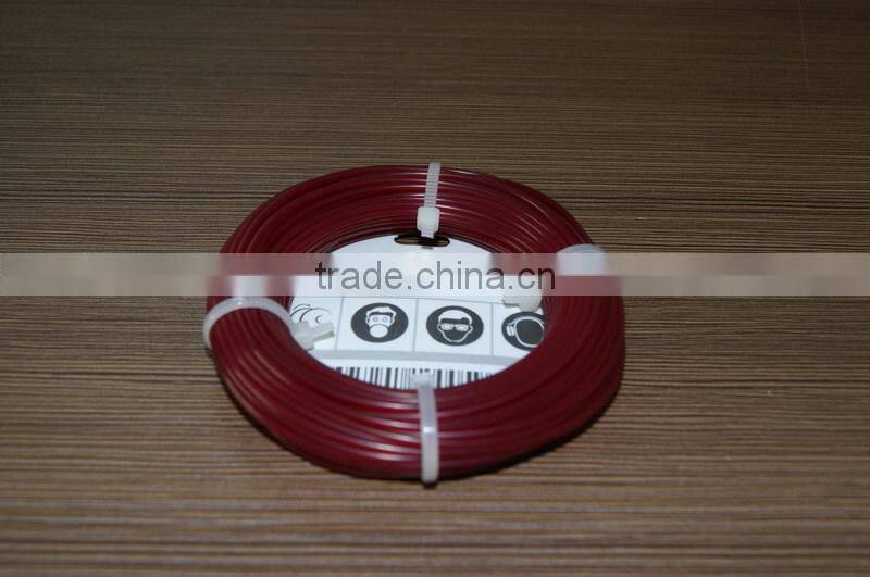 wine red nylon trimmer line
