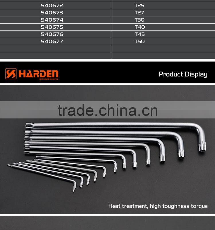 Professional Auto Repairing Long Torx Hex Key Wrench