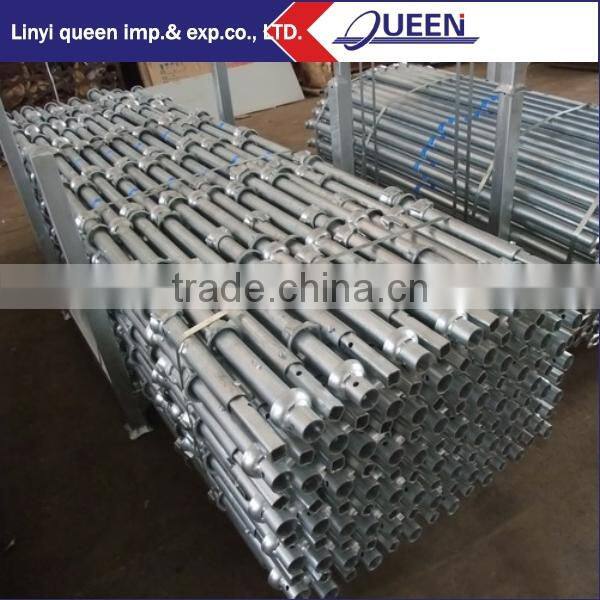 Standard Zinc-Plated Cuplock Scaffolding System for Saudi Arabia