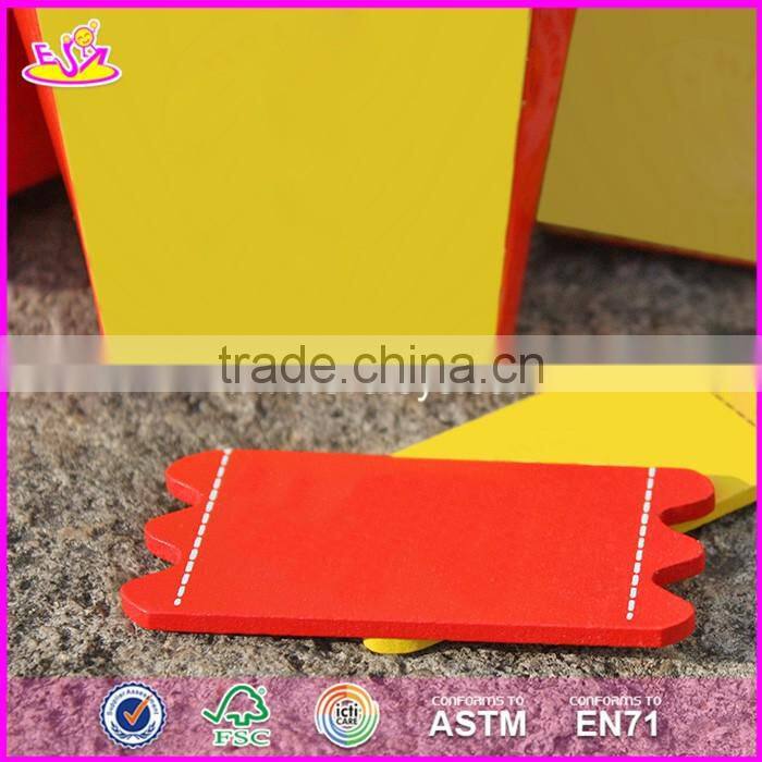 2017 New design toddlers pretend toys wooden play food W10B186