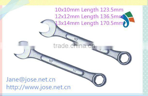One open end one hexagonal raised panel Wrench