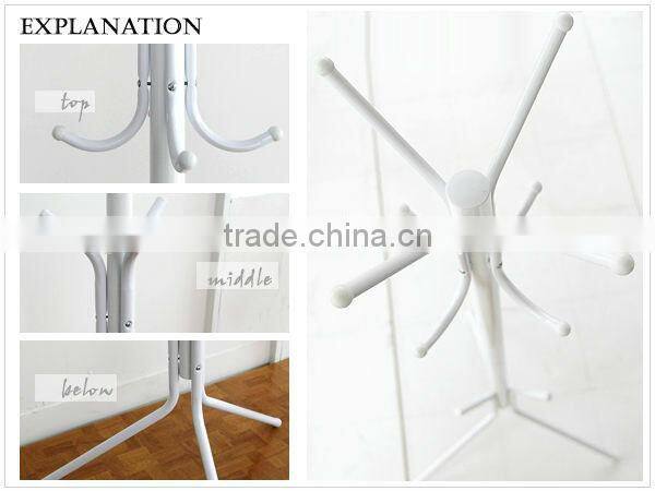 Modern antique metal coat rack, fashion simple design clothes rack