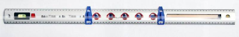 five vials level spirit level with scale aluminium level ruler