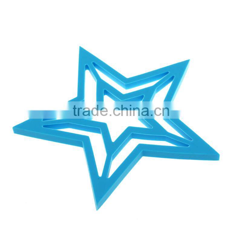 16016 star silicone high temperature heat insulation mat kitchenwares silicone mat flexible silicone heating mat