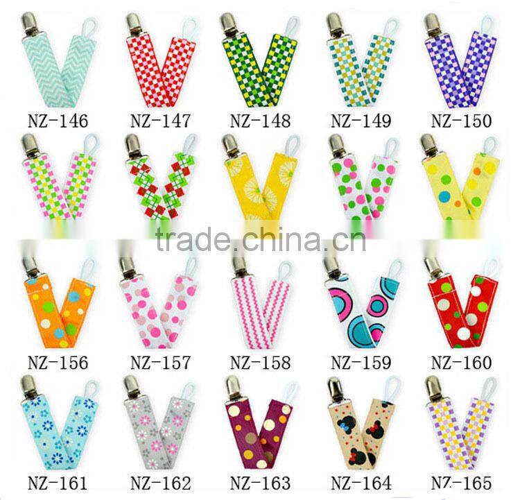 Morden Many Styles Baby Gifts Metal Pacifier Clip/ Custom Pacifiers Clips/ Newborn Pacifier Clips Holder